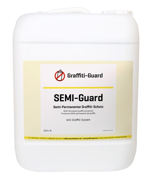 SEMI-Guard - Semipermanenter Graffiti-Schutz